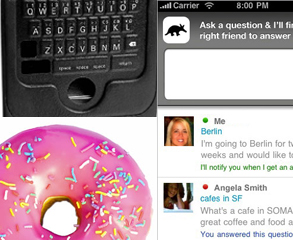 android donut iphone sleeve blackberry aardvark